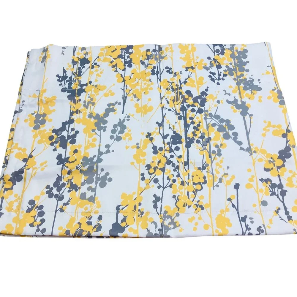 Driftaway Leah Abstract Moderen Ink Painting Window Valance 52x18